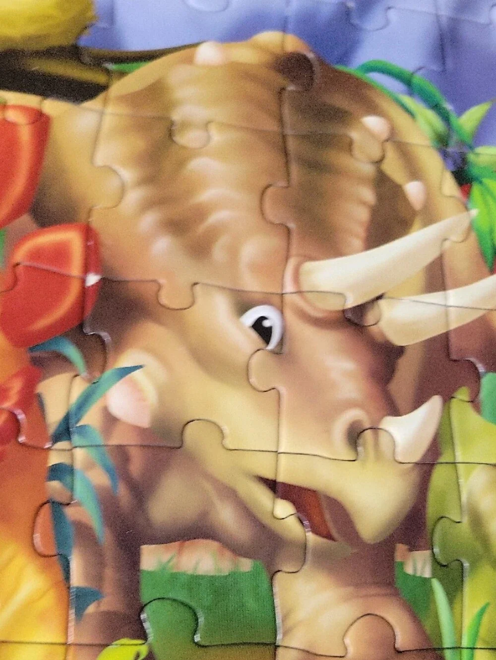 The Learning Journey Wooden Dinosaur Puzzle 48 Pieces